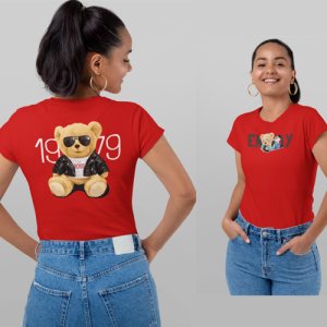 Graphic Print Women T-Shirt Dual00140W