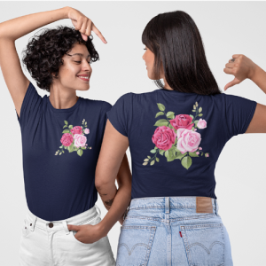 Graphic Print Women T-Shirt Dual008W
