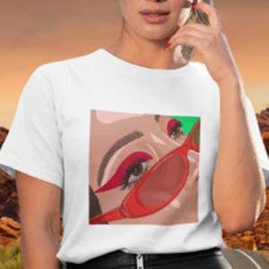 Graphic Print Women T-Shirt CCW028