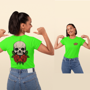 Graphic Print Women T-Shirt Dual00141W