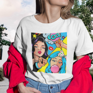 Graphic Print Women T-Shirt CCW019
